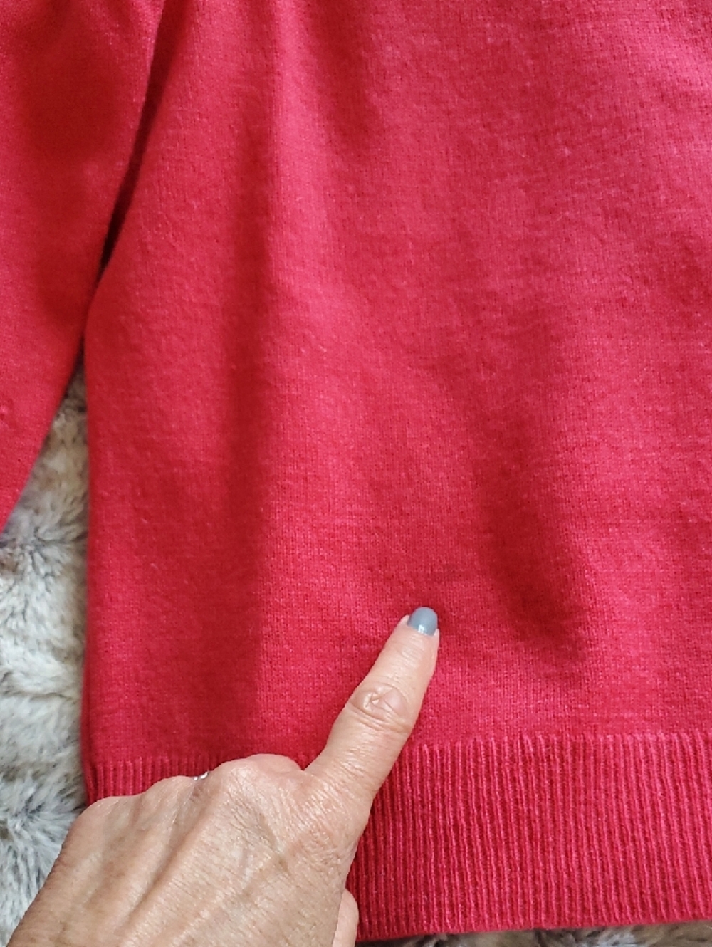 Halogen Raspberry Crewneck Sweater - Bright Pink - Picture 5 of 8
